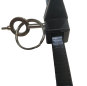 Police plastic handcuffs with key PHC0309
